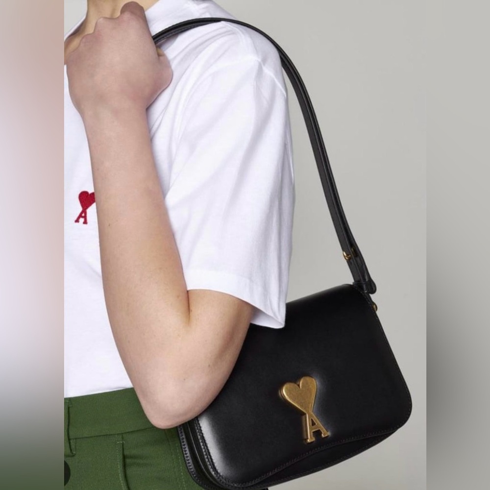 Ami Paris Black Bag Alexandre Mattiussi Mini bag - Picture 11 of 15
